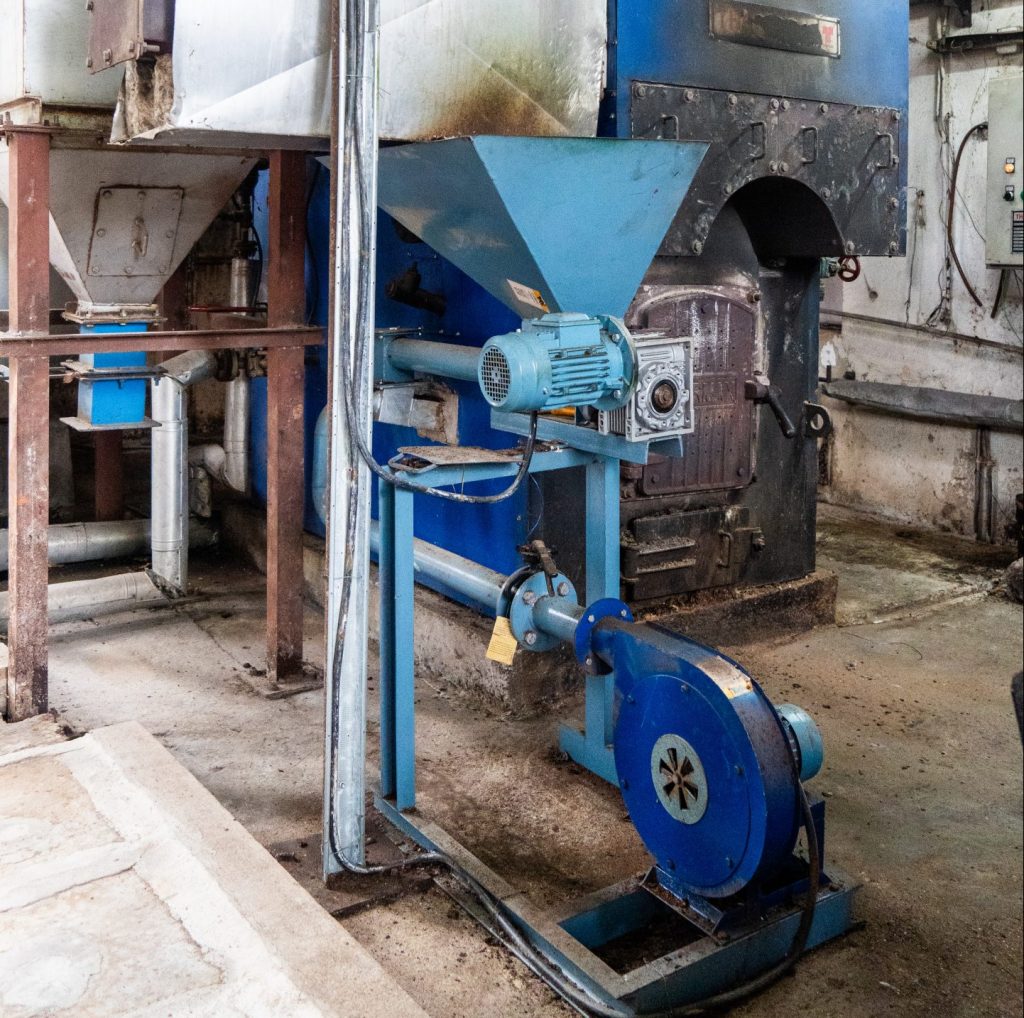 Boiler converted to Automatic feeeding