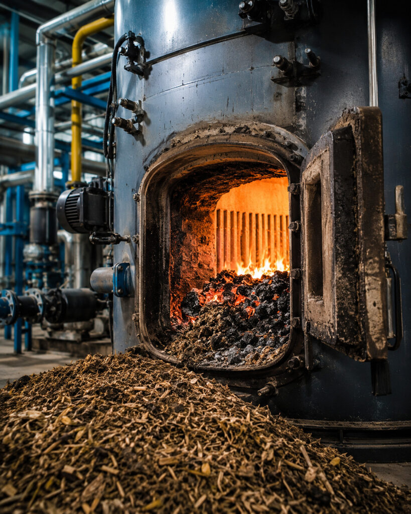 Clinker in Boiler